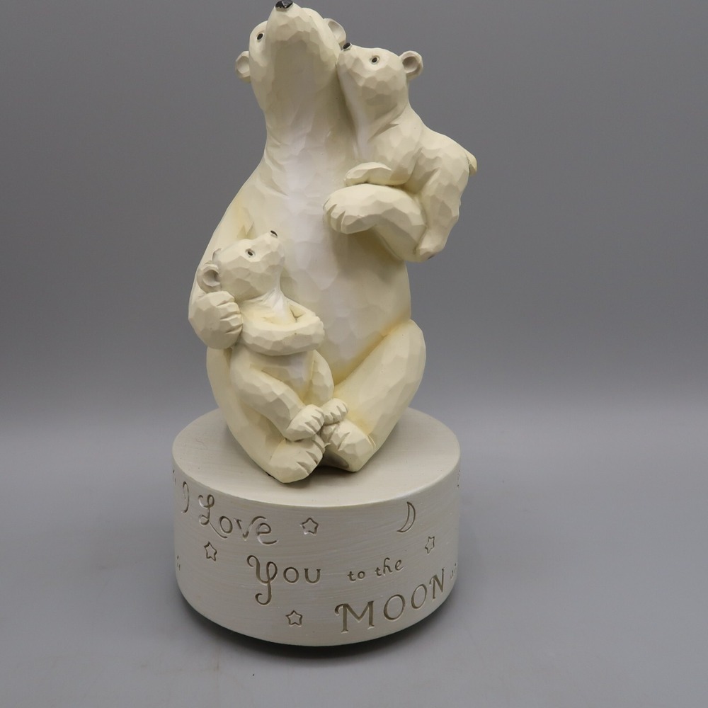 AIDLNS Polar Bear Music Box Figurine You‎ Are My Sunshine Figurine